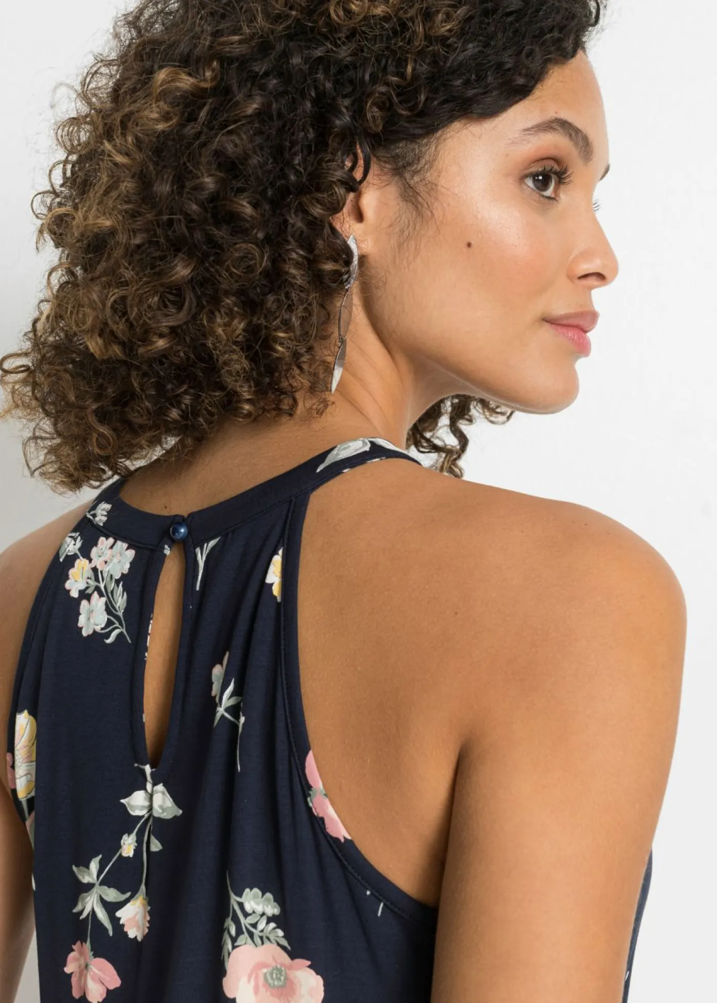 Top de mezcla de viscosa Mujer Camisetas