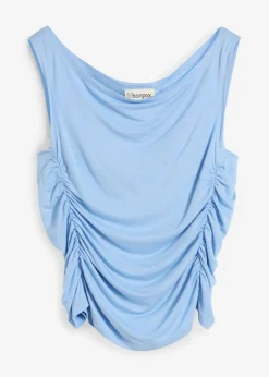 New Top de mezcla de viscosa suave Mujer Camisetas