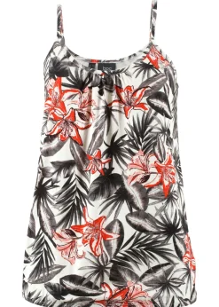 Best Top de mezcla de viscosa suave con tirantes finos Mujer Camisetas