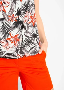 Best Top de mezcla de viscosa suave con tirantes finos Mujer Camisetas