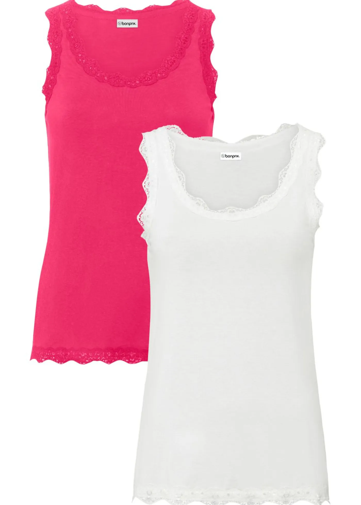 Best Top de mezcla de viscosa suave (2 unidades) Mujer Camisetas