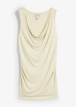 Discount Top de mezcla de viscosa suave Mujer Camisetas