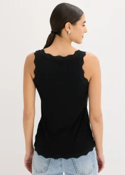 Clearance Top de mezcla de viscosa suave (2 unidades) Mujer Camisetas