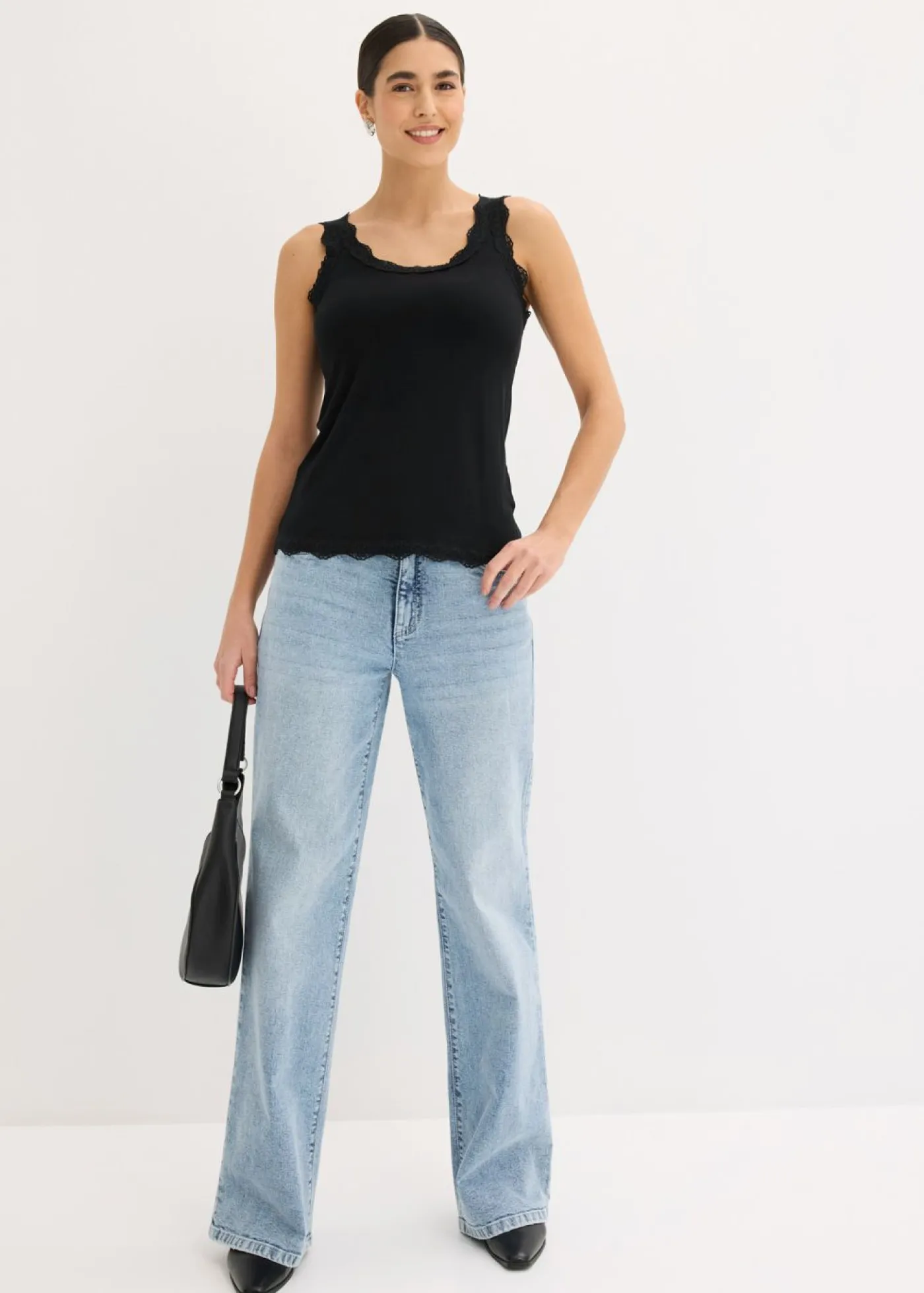 Clearance Top de mezcla de viscosa suave (2 unidades) Mujer Camisetas