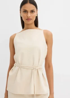 Outlet Top de piqué Mujer Conjuntos De Ropa|Esenciales