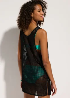 Best Top de playa transparente Mujer Ropa De Playa|Camisetas