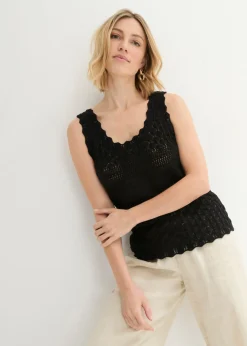 Top de punto Mujer Camisetas|Ropa De Punto