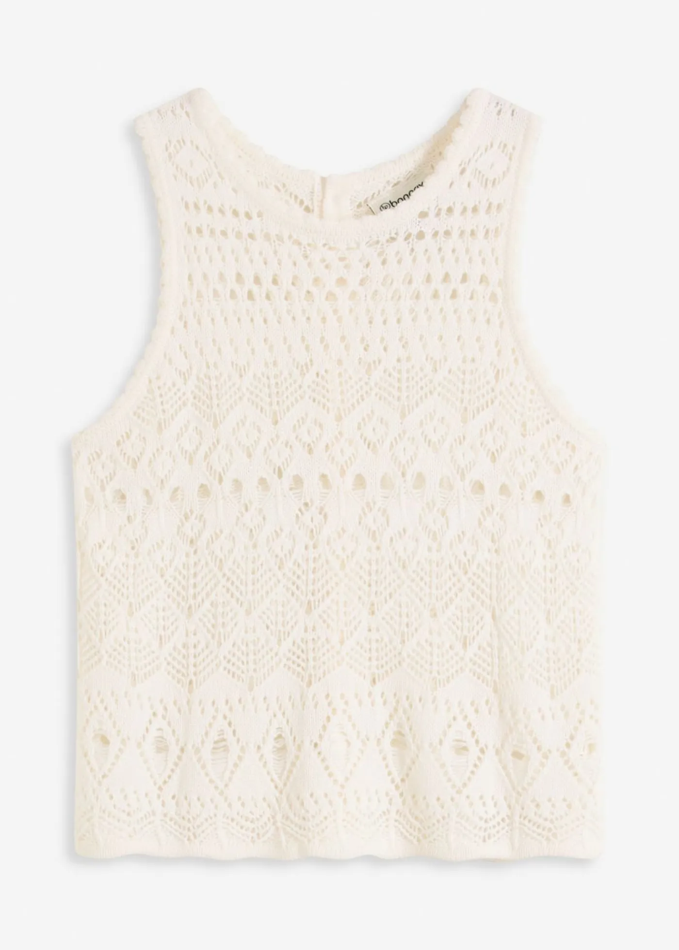 Clearance Top de punto con patrón de punto calado Mujer Camisetas|Ropa De Punto