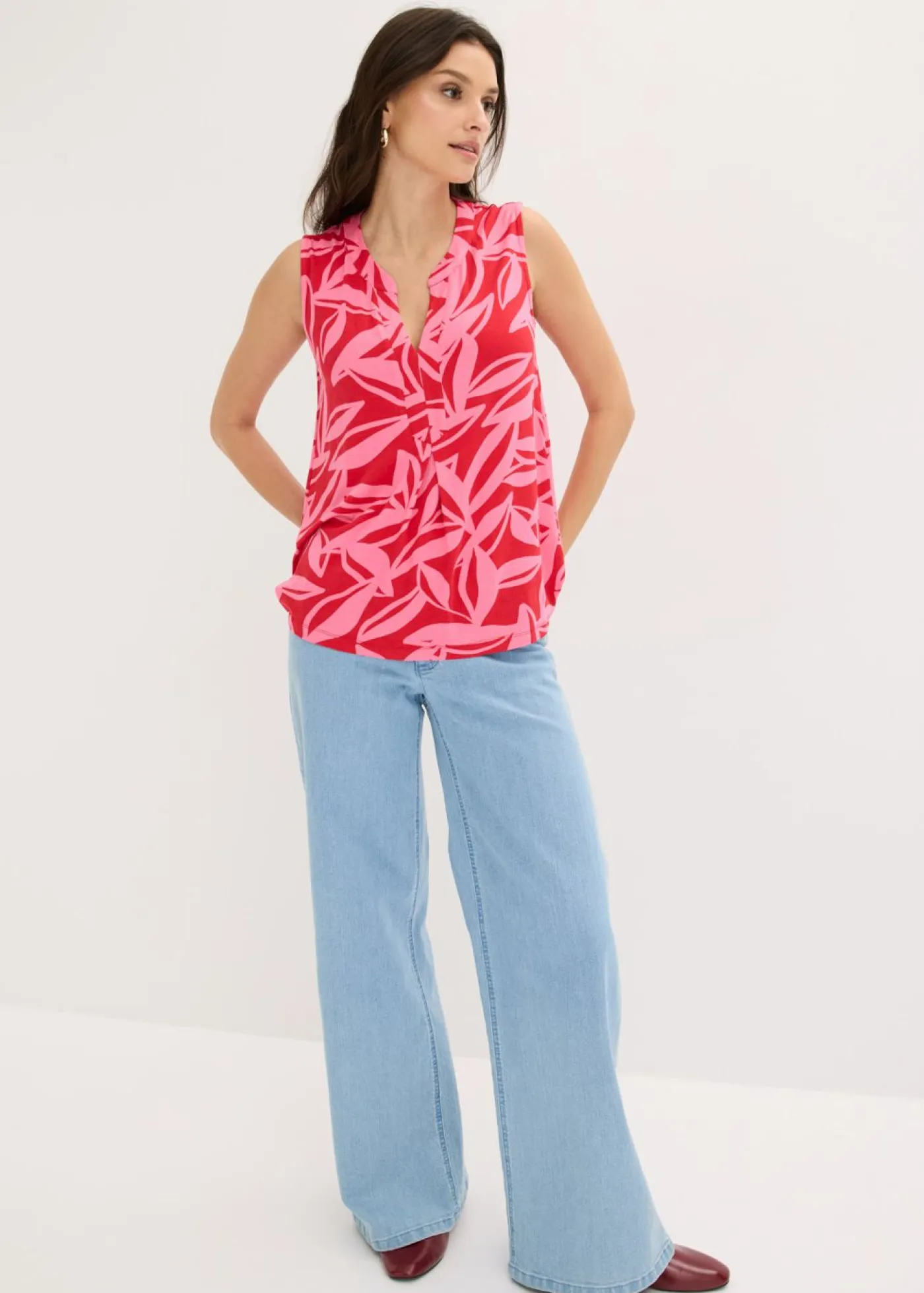 Best Top de suave mezcla de viscosa Mujer Camisetas|Novedades
