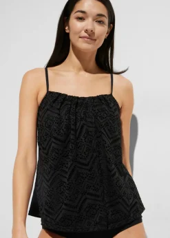 Outlet Top de tankini de encaje Mujer Conjuntos De Traje De Baño|Tankinis