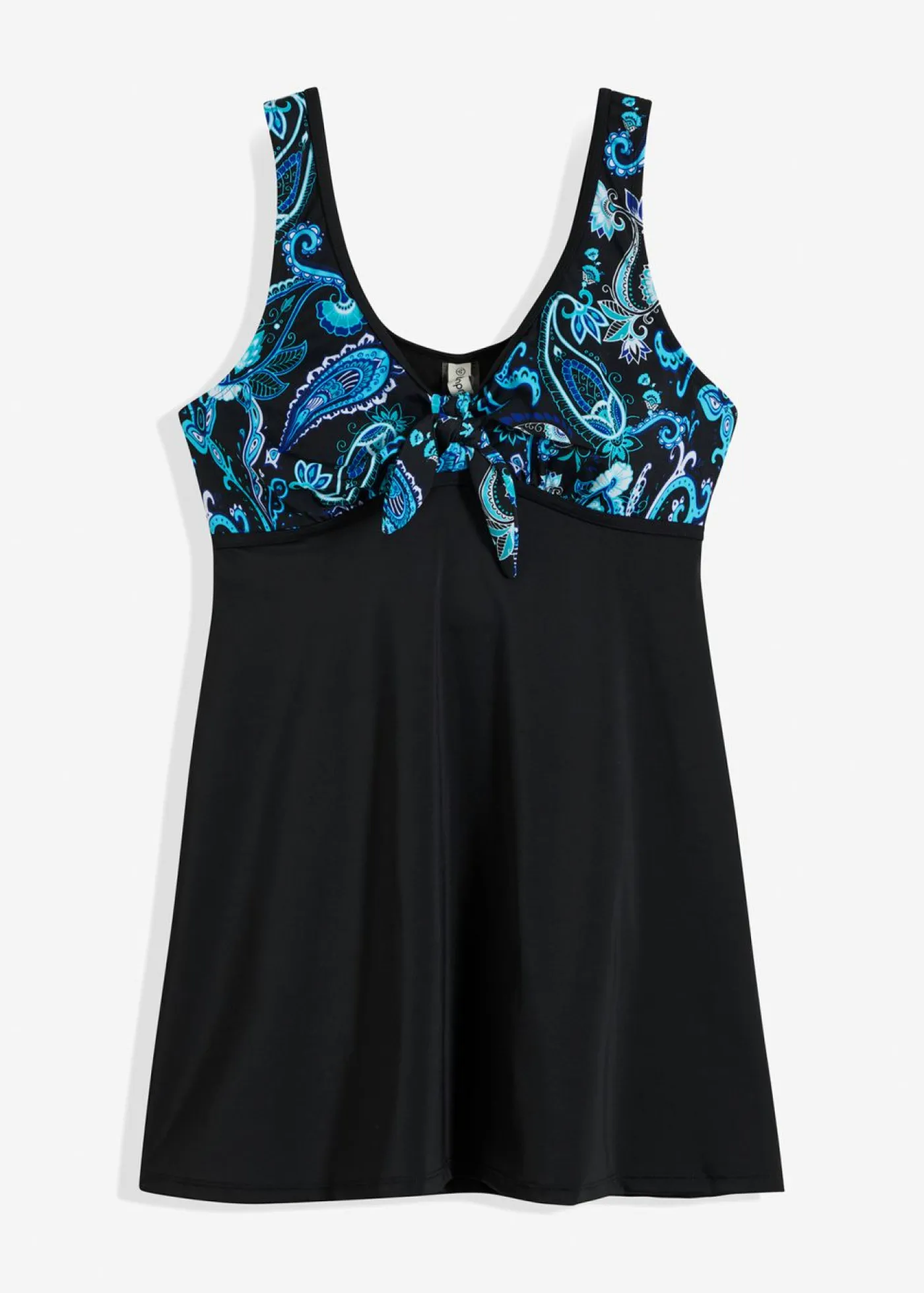 Clearance Top de tankini largo con tirantes anchos Mujer Conjuntos De Traje De Baño|Tankinis