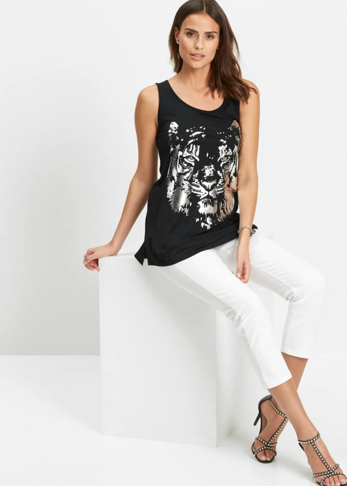 Clearance Top largo Mujer Camisetas