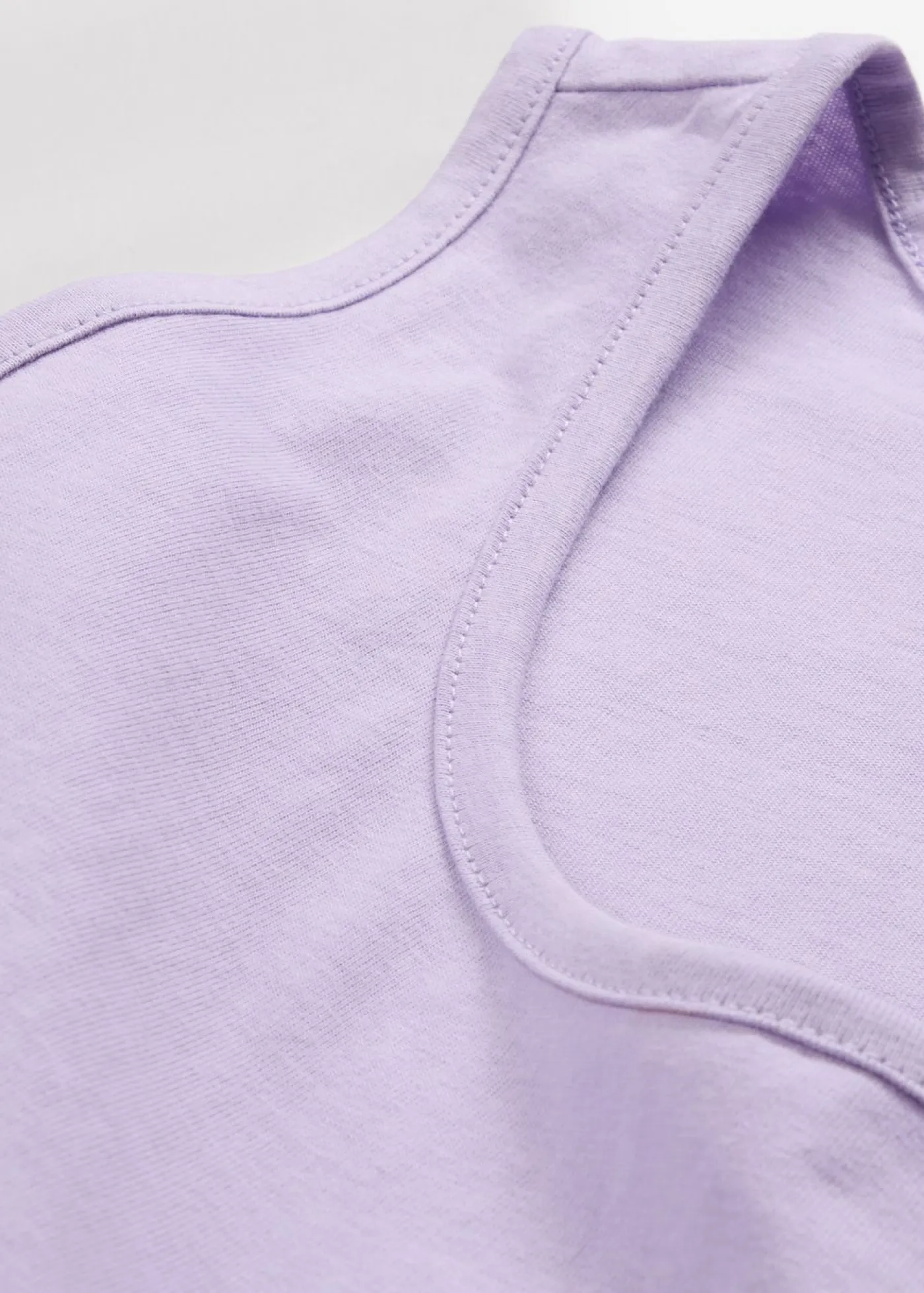 Clearance Top largo de algodón orgánico puro (5 unidades) Mujer Camisetas Interiores|Básicos