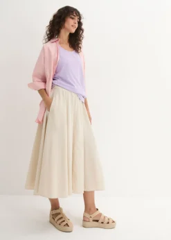 Clearance Top largo de algodón orgánico puro (5 unidades) Mujer Camisetas Interiores|Básicos