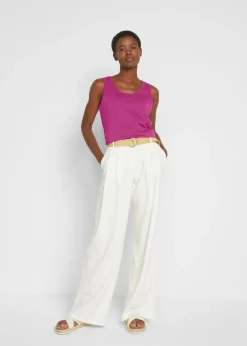 Clearance Top largo de algodón orgánico puro (5 unidades) Mujer Camisetas Interiores|Básicos
