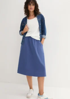 Outlet Top largo de algodón orgánico puro (5 unidades) Mujer Camisetas Interiores|Básicos