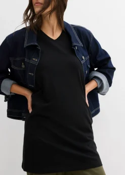 Discount Top largo de algodón orgánico puro (2 unidades) Mujer Camisetas Interiores|Básicos