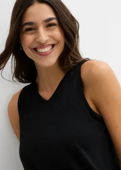 Discount Top largo de algodón orgánico puro (2 unidades) Mujer Camisetas Interiores|Básicos