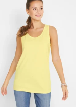New Top largo de algodón orgánico puro (5 unidades) Mujer Camisetas Interiores|Básicos