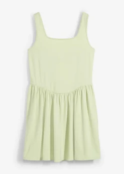 Sale Top largo de mezcla de algodón elástico Mujer Camisetas