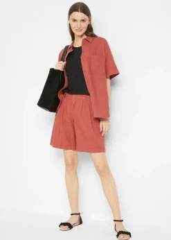 Sale Top largo de viscosa suave (2 unidades) Mujer Básicos|Camisetas
