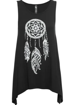 Best Top largo de viscosa suave Mujer Camisetas