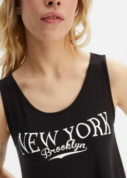 New Top largo de viscosa suave Mujer Camisetas