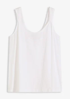 Online Top sin mangas de algodón orgánico puro Mujer Camisetas