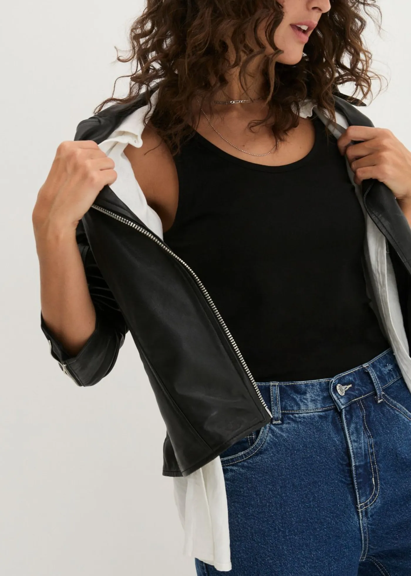 Online Top sin mangas elástico (2 unidades) Mujer Camisetas Interiores|Básicos