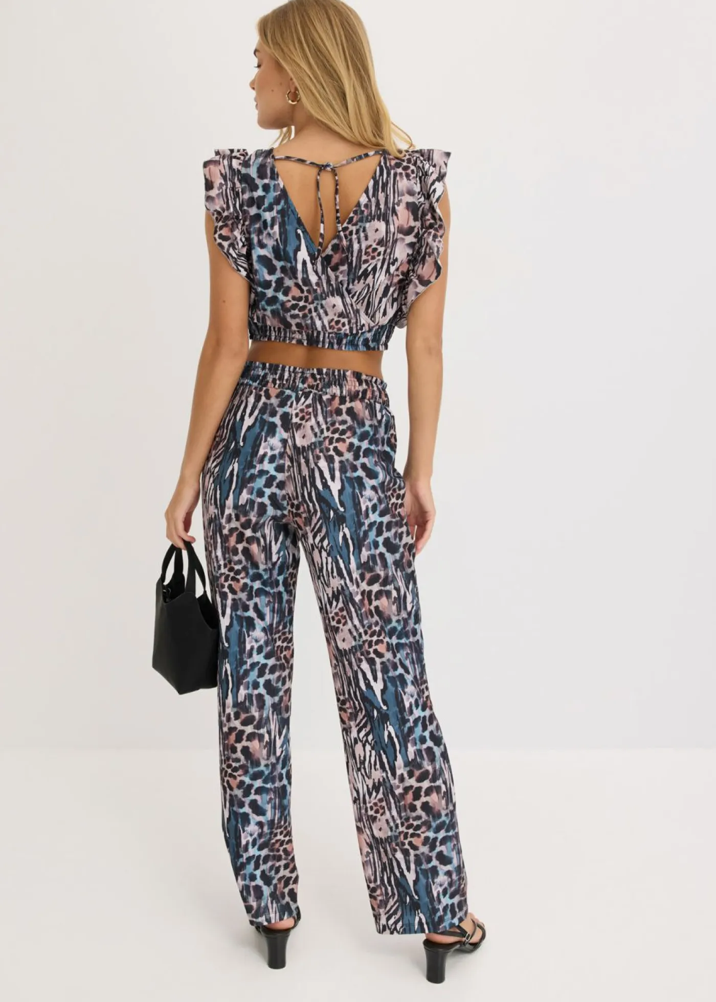 Online Top y pantalón (2 piezas) Mujer Pantalones|Camisetas