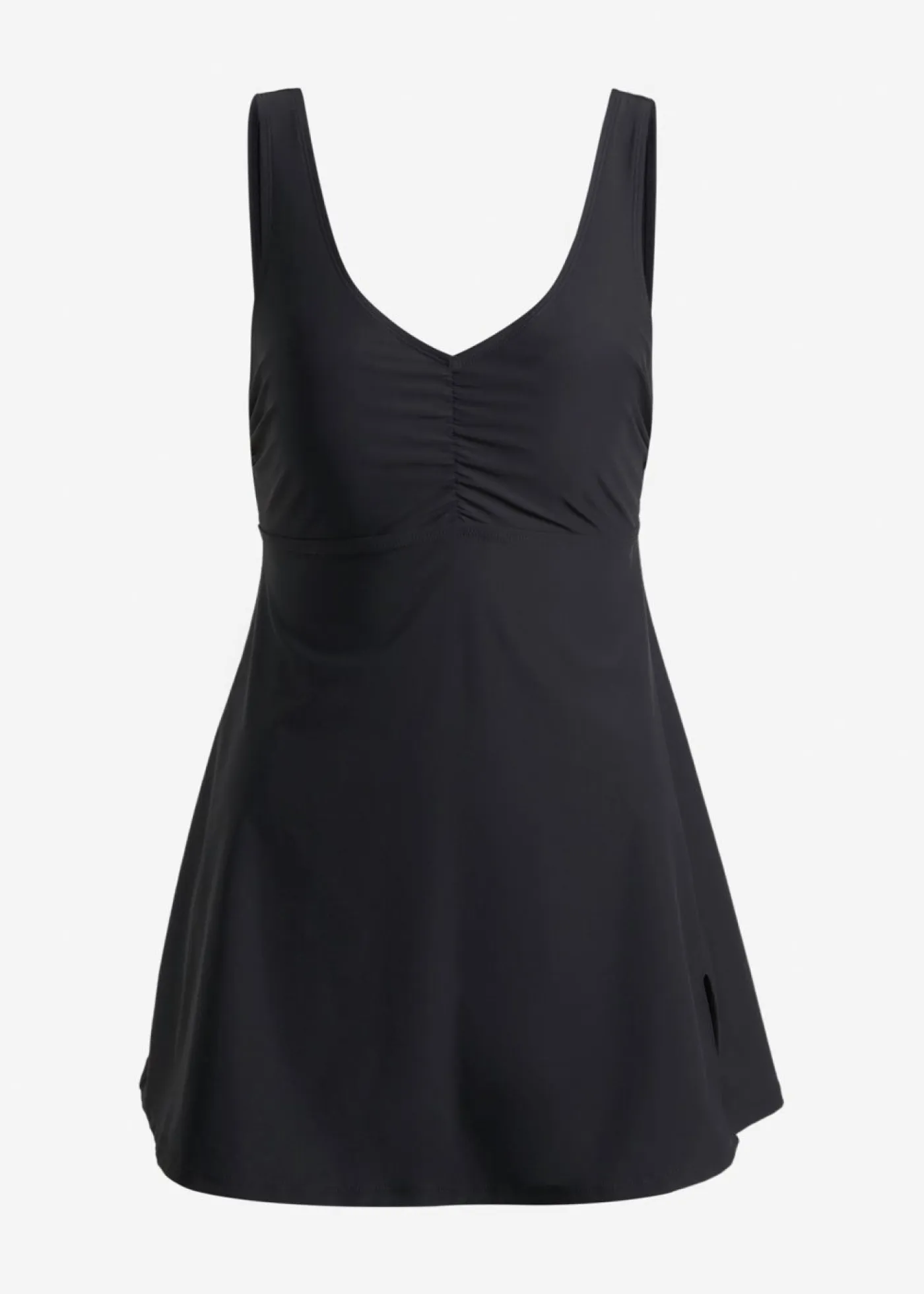 New Traje de baño con efecto moldeador medio y escote en V Mujer Vestidos Moldeadores|Trajes De Baño