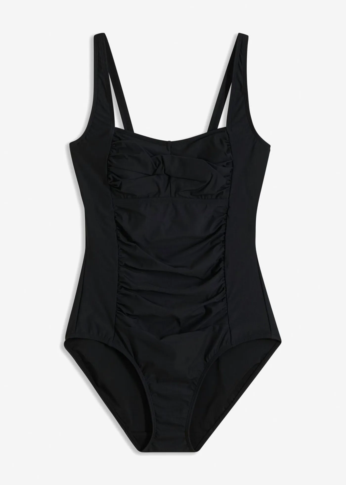 New Traje de baño con efecto moldeador medio y aspecto cruzado Mujer Vestidos Moldeadores|Bañadores