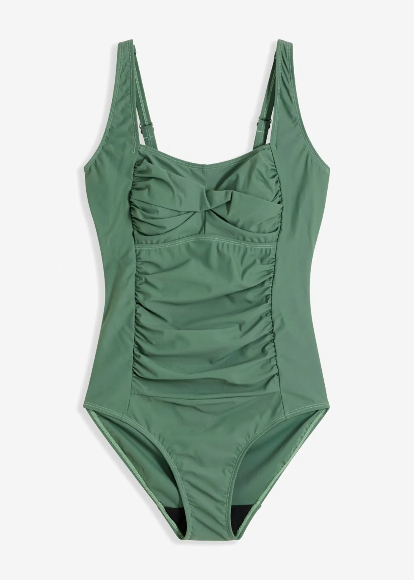 Outlet Traje de baño con efecto moldeador medio y aspecto cruzado Mujer Vestidos Moldeadores|Bañadores