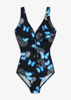 Traje de baño con escote en V Mujer Bañadores