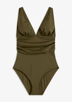 Online Traje de baño con escote en V Mujer Bañadores