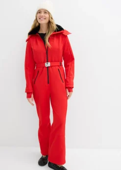 Traje de esquí de softshell con forro cálido y material impermeable Mujer Ropa Para El Aire Libre|Ropa Deportiva