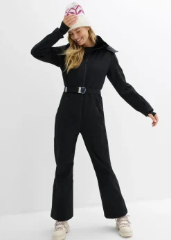 Clearance Traje de esquí de softshell con forro cálido y material impermeable Mujer Ropa Para El Aire Libre|Ropa Deportiva