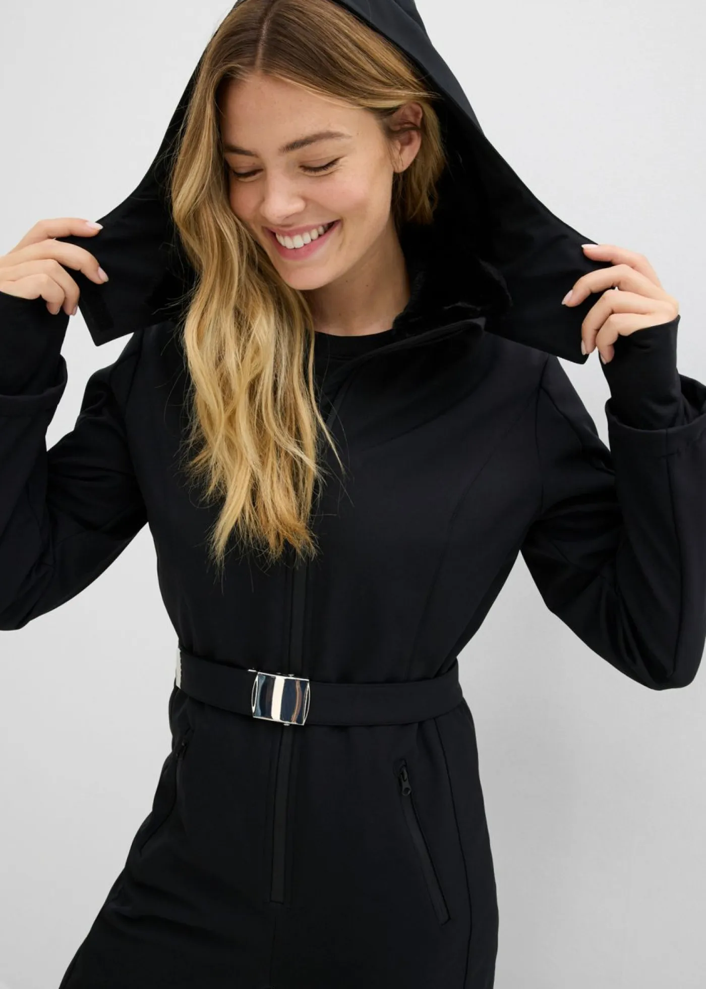 Clearance Traje de esquí de softshell con forro cálido y material impermeable Mujer Ropa Para El Aire Libre|Ropa Deportiva