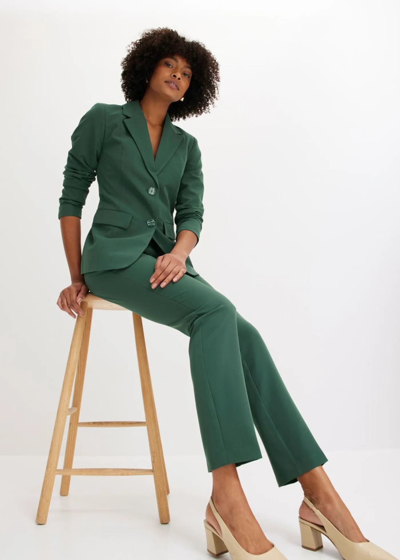 Traje de pantalón (2 piezas) Mujer Tallas Pequeñas|Novedades