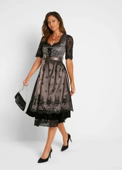 Clearance Traje tirolés y delantal (2 piezas) Mujer Tallas Pequeñas