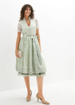 Online Traje tirolés y delantal (2 piezas) Mujer Vestidos