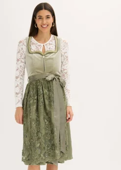 Clearance Traje tirolés y delantal (2 piezas) Mujer Vestidos