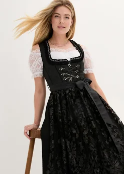 Discount Traje tirolés y delantal (2 piezas) Mujer Vestidos