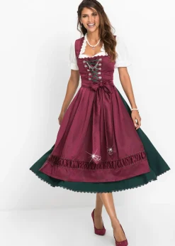 Outlet Traje tirolés y delantal (2 piezas) Mujer Tallas Pequeñas|Vestidos