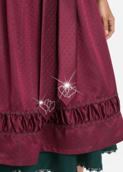 Outlet Traje tirolés y delantal (2 piezas) Mujer Tallas Pequeñas|Vestidos