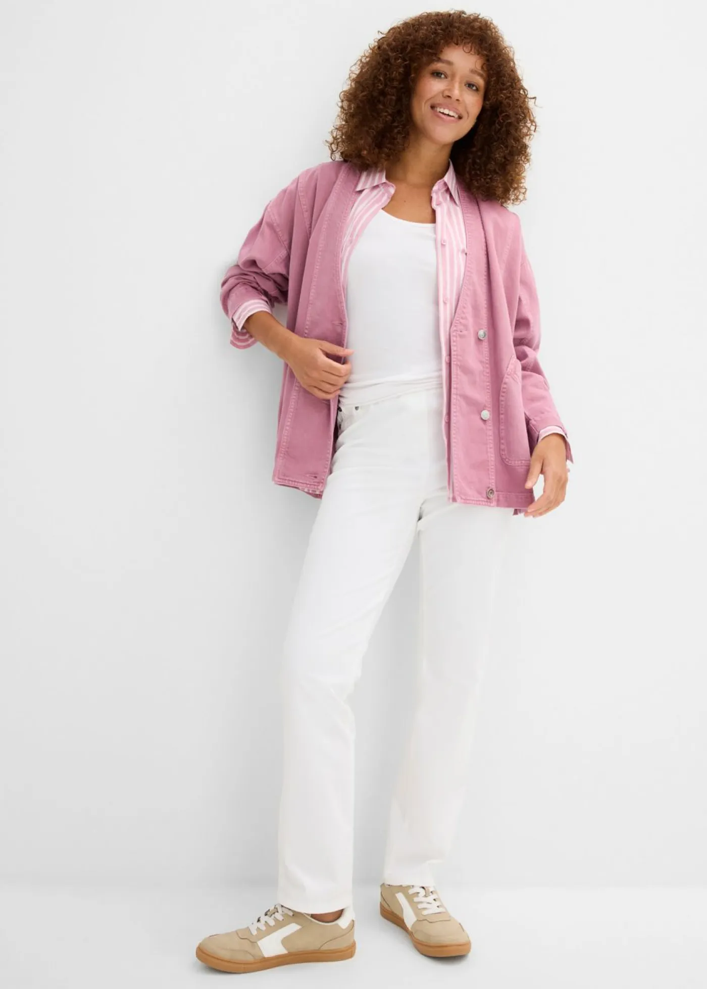 Sale Treggings de sarga de mezcla de algodón elástica Mujer Pantalones