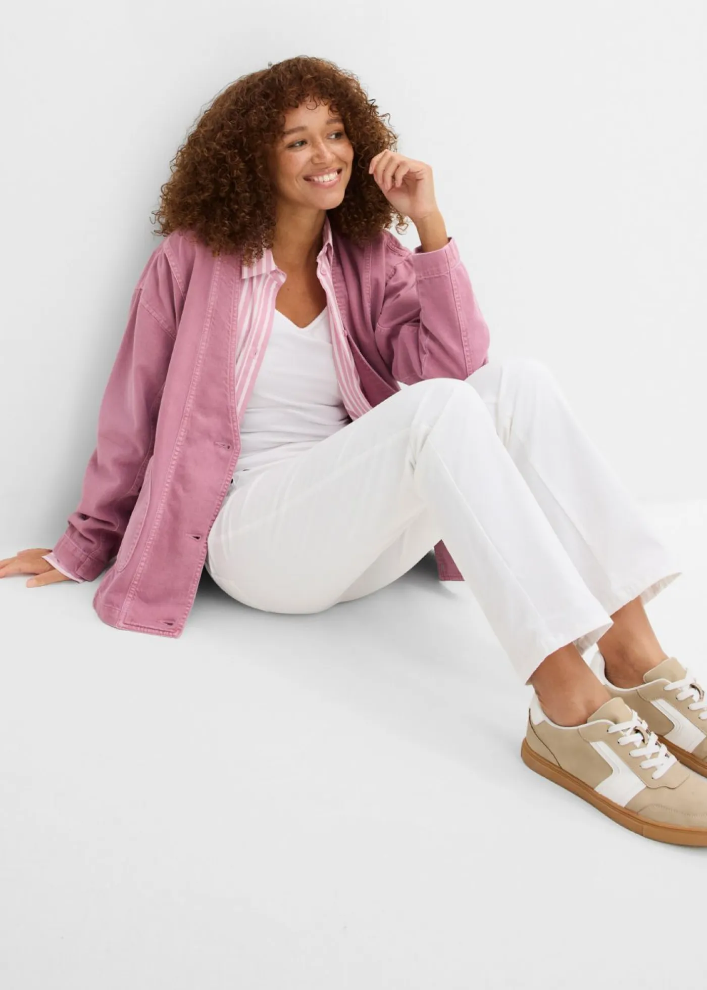 Sale Treggings de sarga de mezcla de algodón elástica Mujer Pantalones