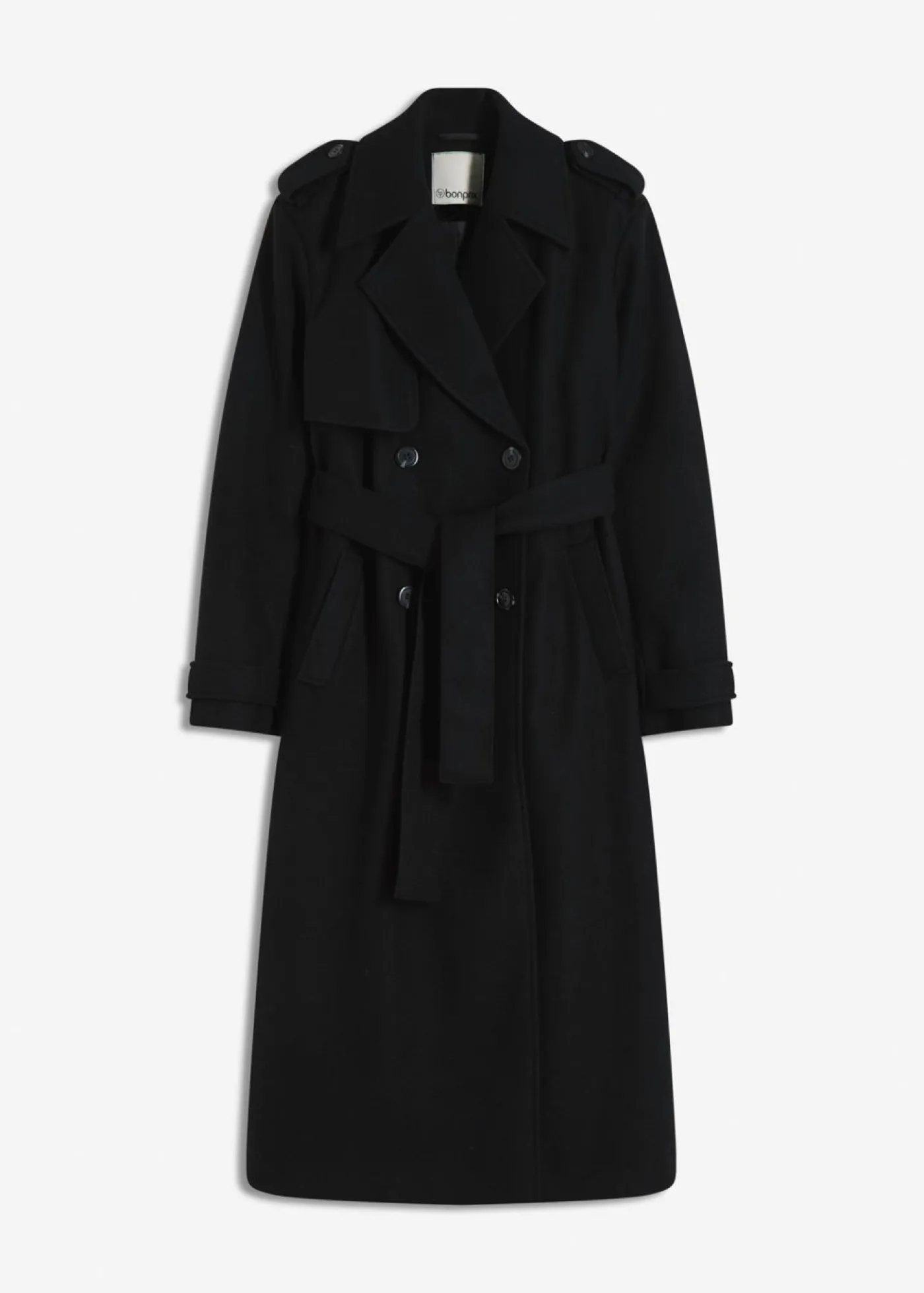 Outlet Trenca con aspecto de lana Mujer Chaquetas Y Abrigos