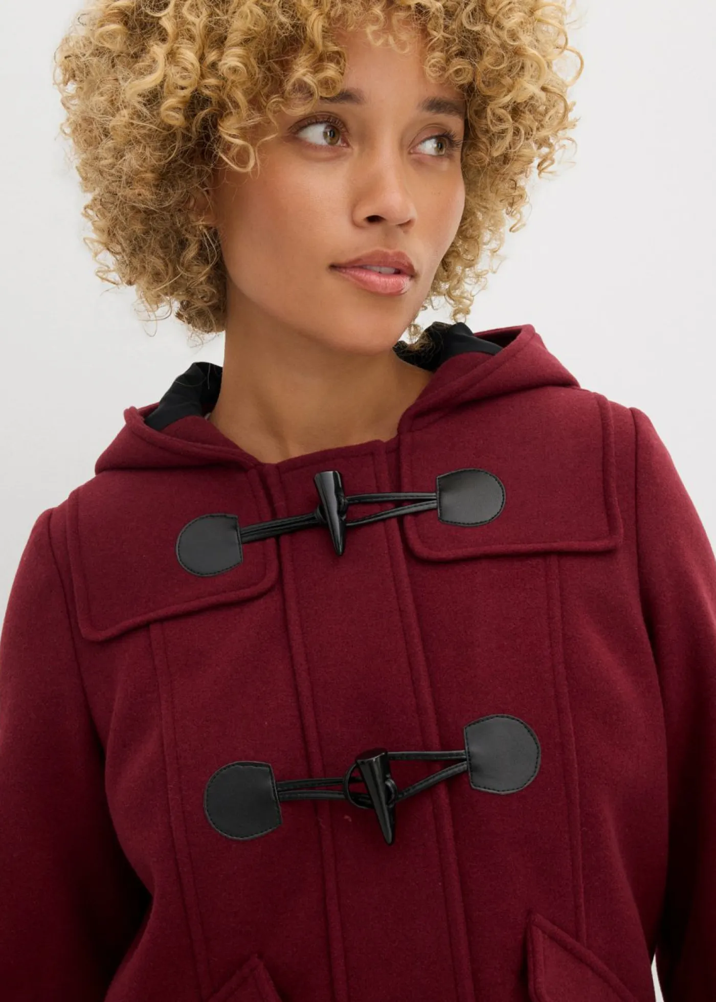 Discount Trenca de imitación de lana Mujer Chaquetas Y Abrigos