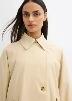 Online Trenca en corte A Mujer Esenciales|Chaquetas Y Abrigos